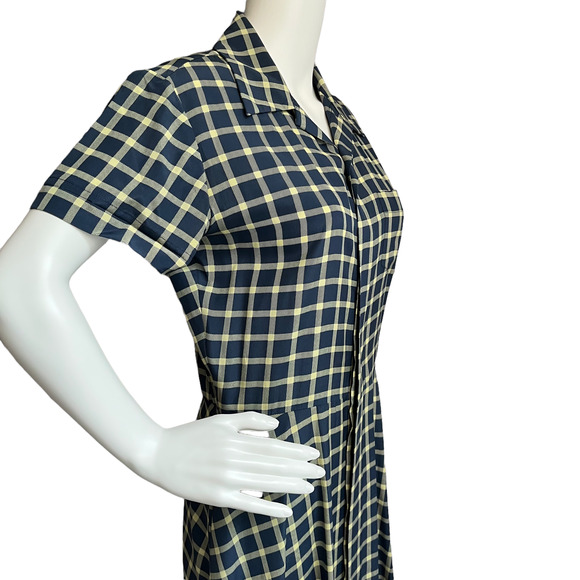 Ralph Lauren Collection Purple Label Light Academia Silk Dress Womwn Size 10 - Picture 3 of 16